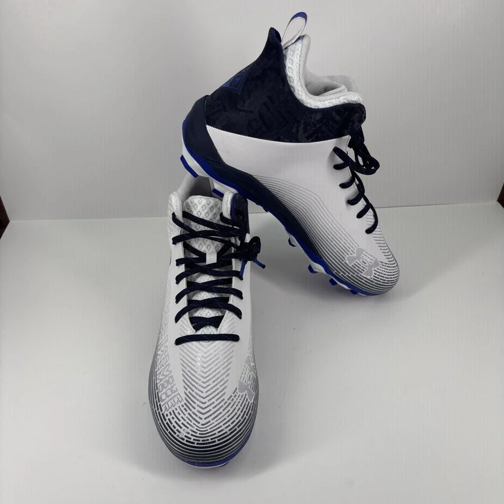 Under Armour‎ Highlight Hammer MC Football Cleats Men's US 11.5 White/Navy/Black